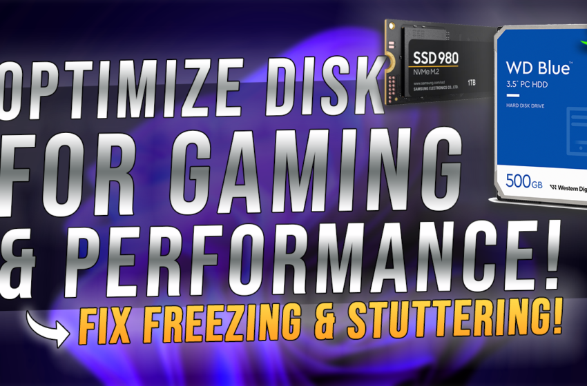  How To Optimize Hard Disk/SSD to Improve Gaming on Windows!