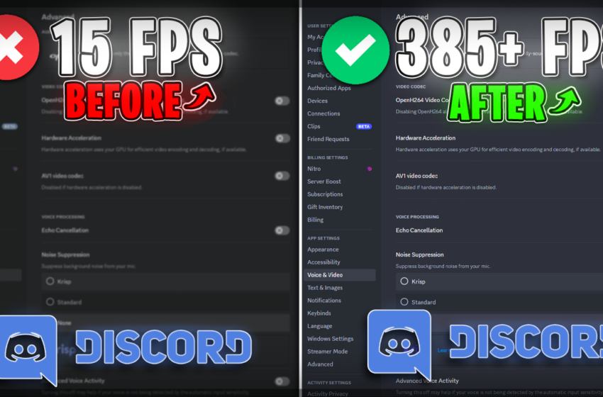  Best DISCORD Settings for SMOOTH GAMING on ANY PC!