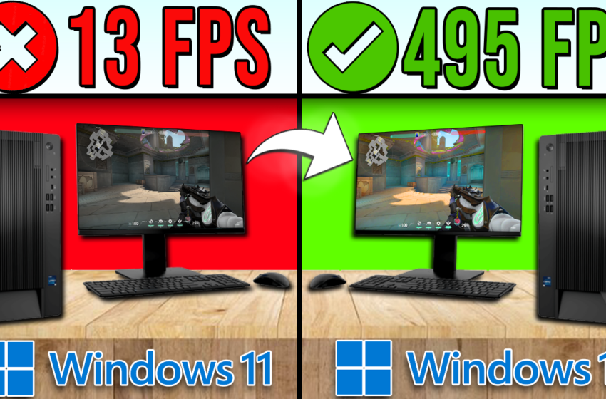  Optimize Windows 10/11 for GAMING & PERFORMANCE in 2024 – Best Settings!