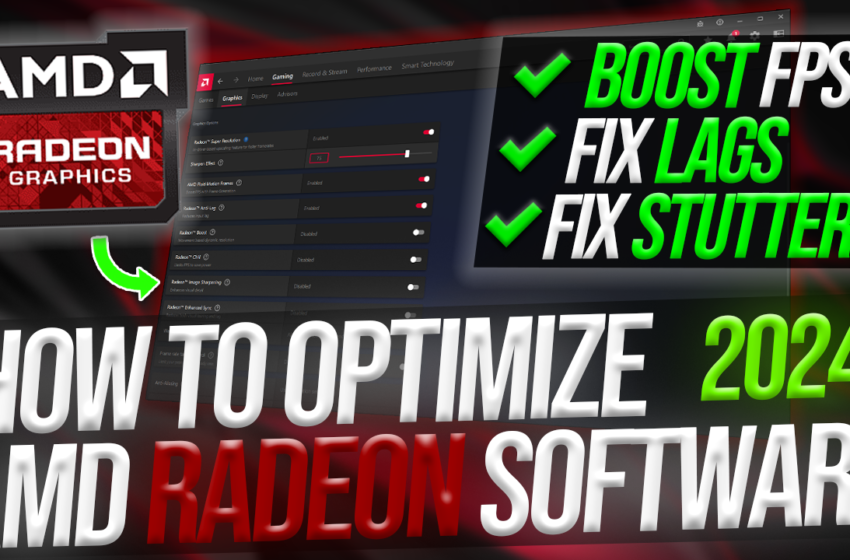  AMD Radeon BEST Settings For GAMING & Performance – The Ultimate GUIDE 2024 ✅