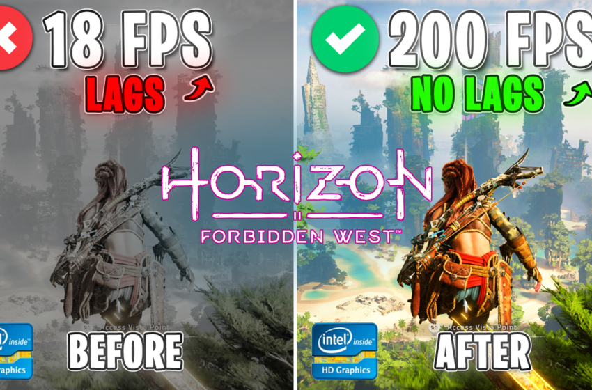  *BEST SETTINGS* to Fix LAGS, STUTTER & FPS Drops in Horizon Forbidden West on Low End PC!