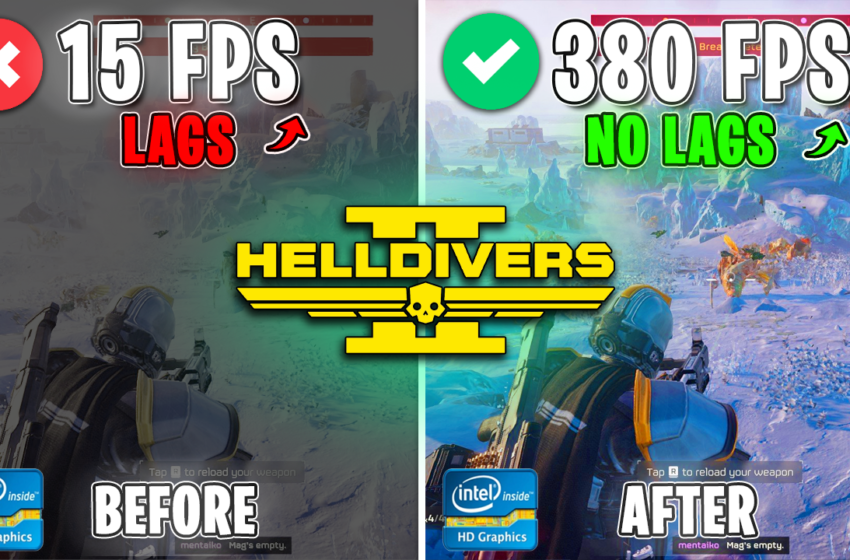  🔧How To Boost FPS, Fix Lag And FPS Drops In Helldivers 2✅| Max FPS | Best Settings!