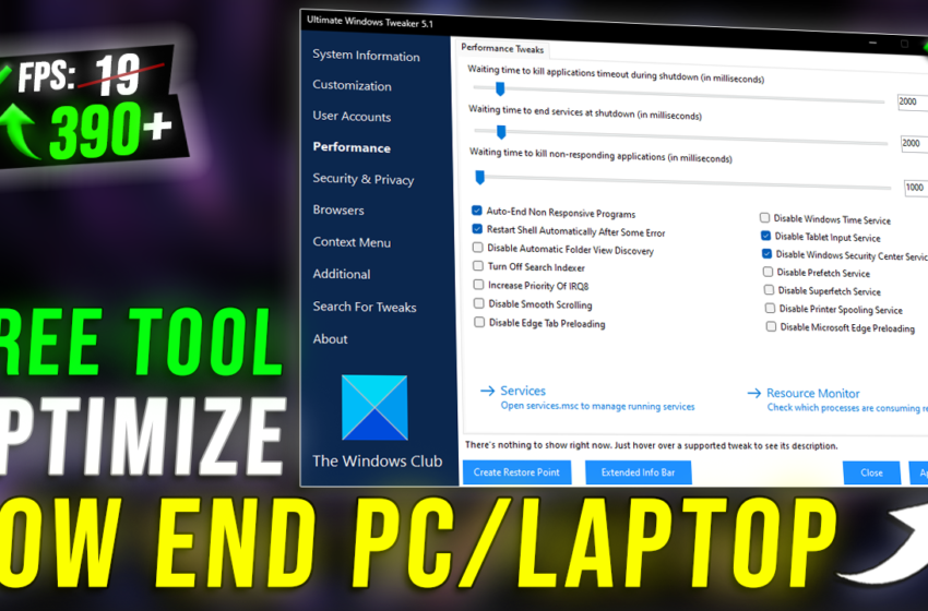 FREE TOOL to Optimize Windows 10/11 for Ultimate Gaming & Performance!