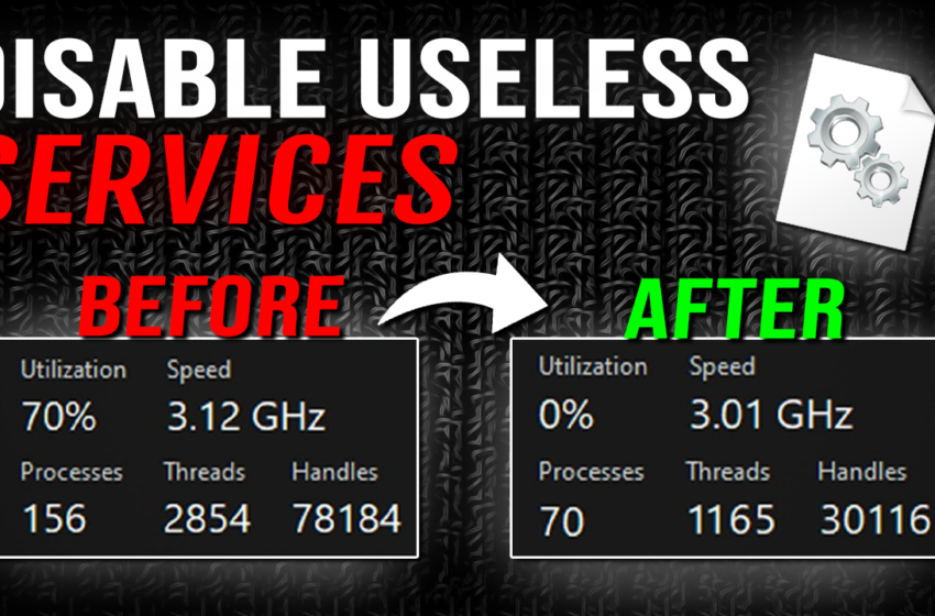  Disable UNWANTED PROCESSES on WINDOWS for BETTER GAMING 📈