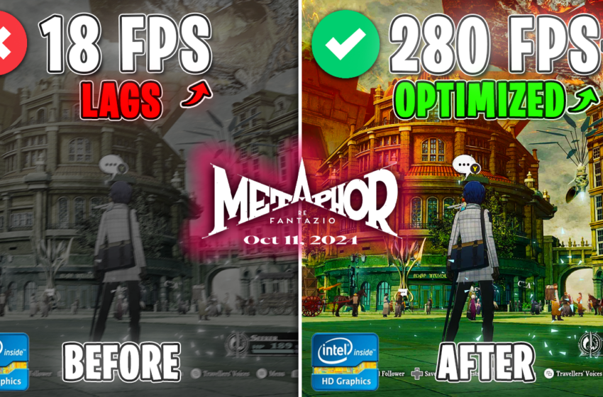  Metaphor ReFantazio: BEST SETTINGS for MAX FPS | Fix Lags and Stutter Easily📈