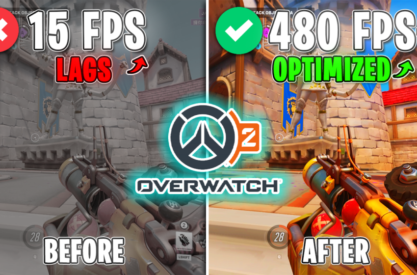  Overwatch 2 – Boost FPS with THESE SETTINGS on ANY PC | Fix Lags, FPS Drops, Input Lag and Stutters✅