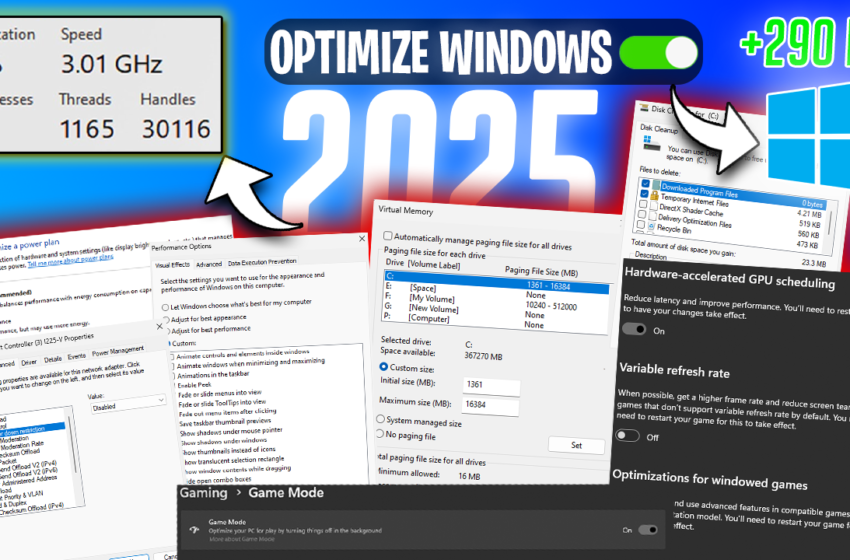  The BEST Windows PC OPTIMIZATION Guide You Will Need In 2025