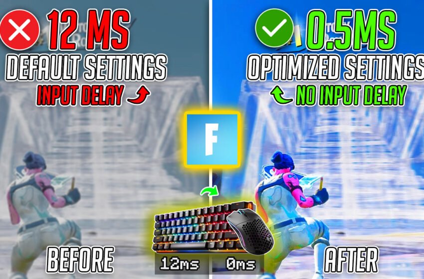  Fortnite: How PROS Get ZERO INPUT DELAY and YOU CAN TOO!