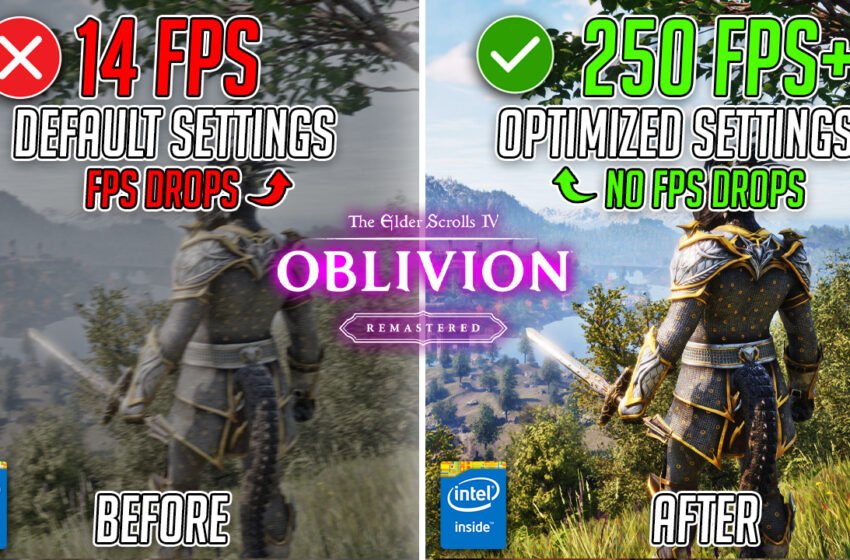 The Elder Scrolls IV: Oblivion Remastered – Best PC Settings to BOOST FPS & Visibility 📈
