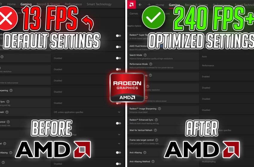  Best AMD Radeon Settings for Gaming & Performance in 2025 – New Settings📈