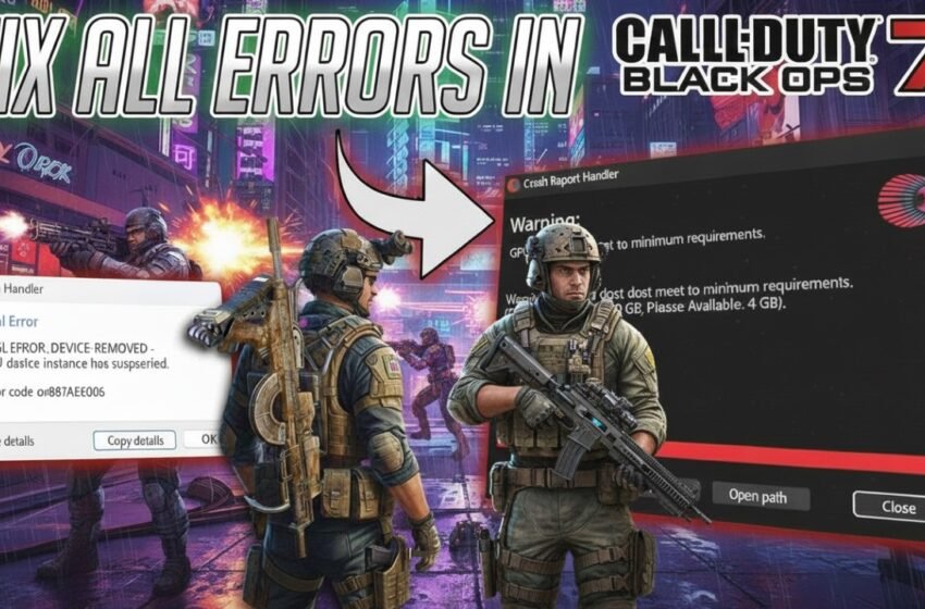  COD Black Ops 7: Fix Crashing, Black Screen, DX12 & Startup Issues on ANY PC🔧