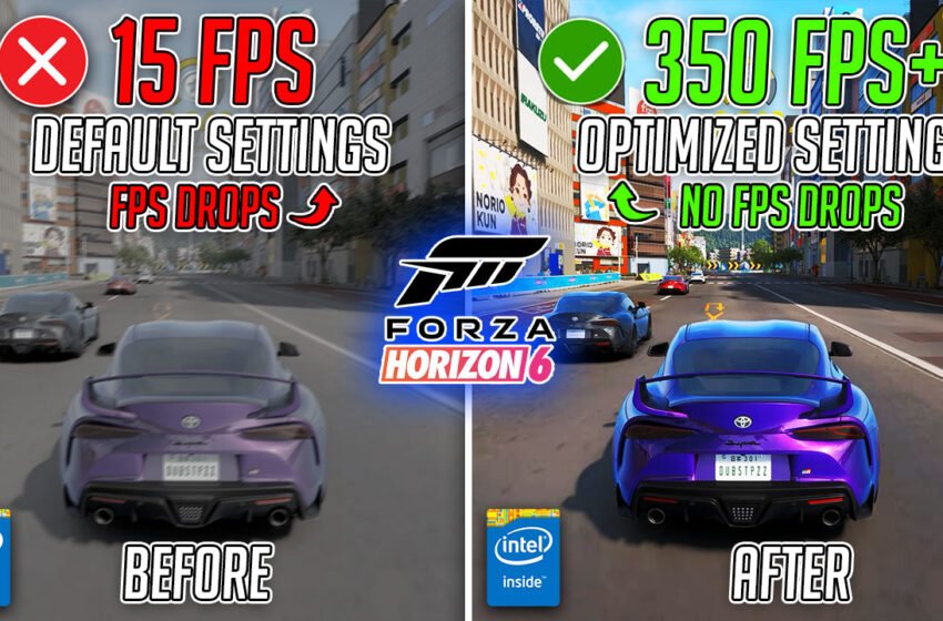  Forza Horizon 6 – BEST PC Settings to FIX FPS Drops, Lags & Stutter on ANY PC 📈