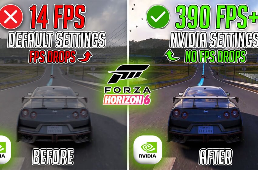  Forza Horizon 6 – BEST NVIDIA Control Panel Settings for MAX FPS on ANY PC 📈